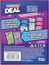 Hasbro Monopoly Deal KPop Demon Hunters Card Game view 2