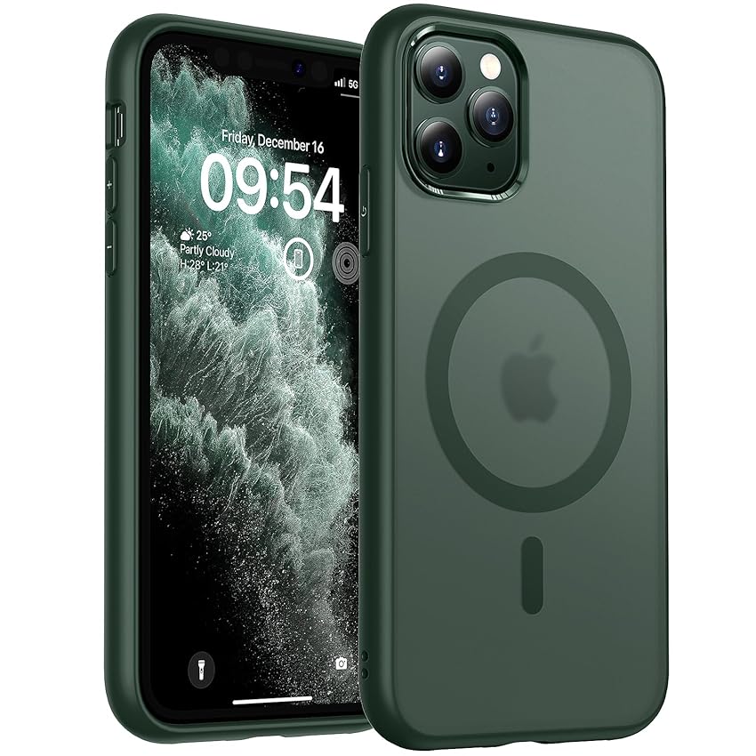 TOCOL Cover Magnetica per iPhone 11 Pro Max 6,5 Pollic, Compatibile con MagSafe