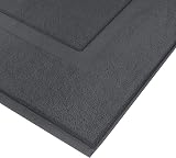 Utopia Towels Bath Mats 53 x 86 cm 100% Cotton Pack of 2 Grey view 3