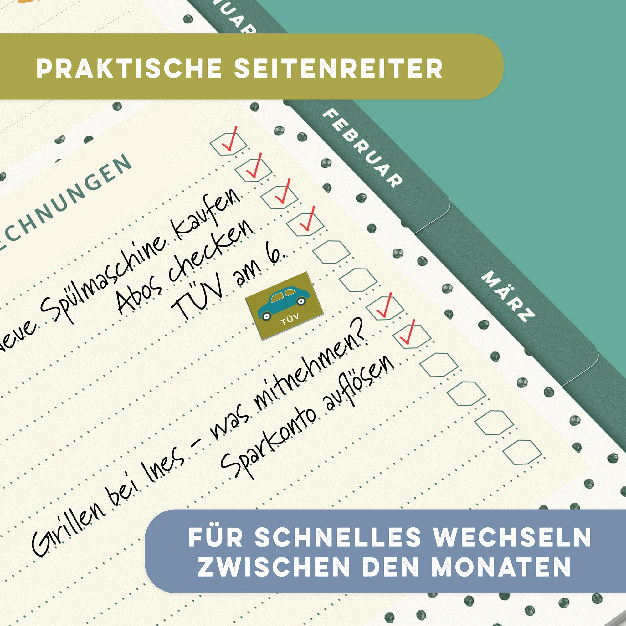  Mua Boxclever Press Home Planer Kalender 2025 Wandkalender 