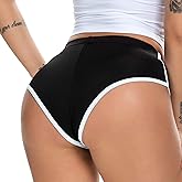 Women's Sexy Booty Shorts Retro Dolphin Shorts Sports Yoga Gym Running Hot Pants