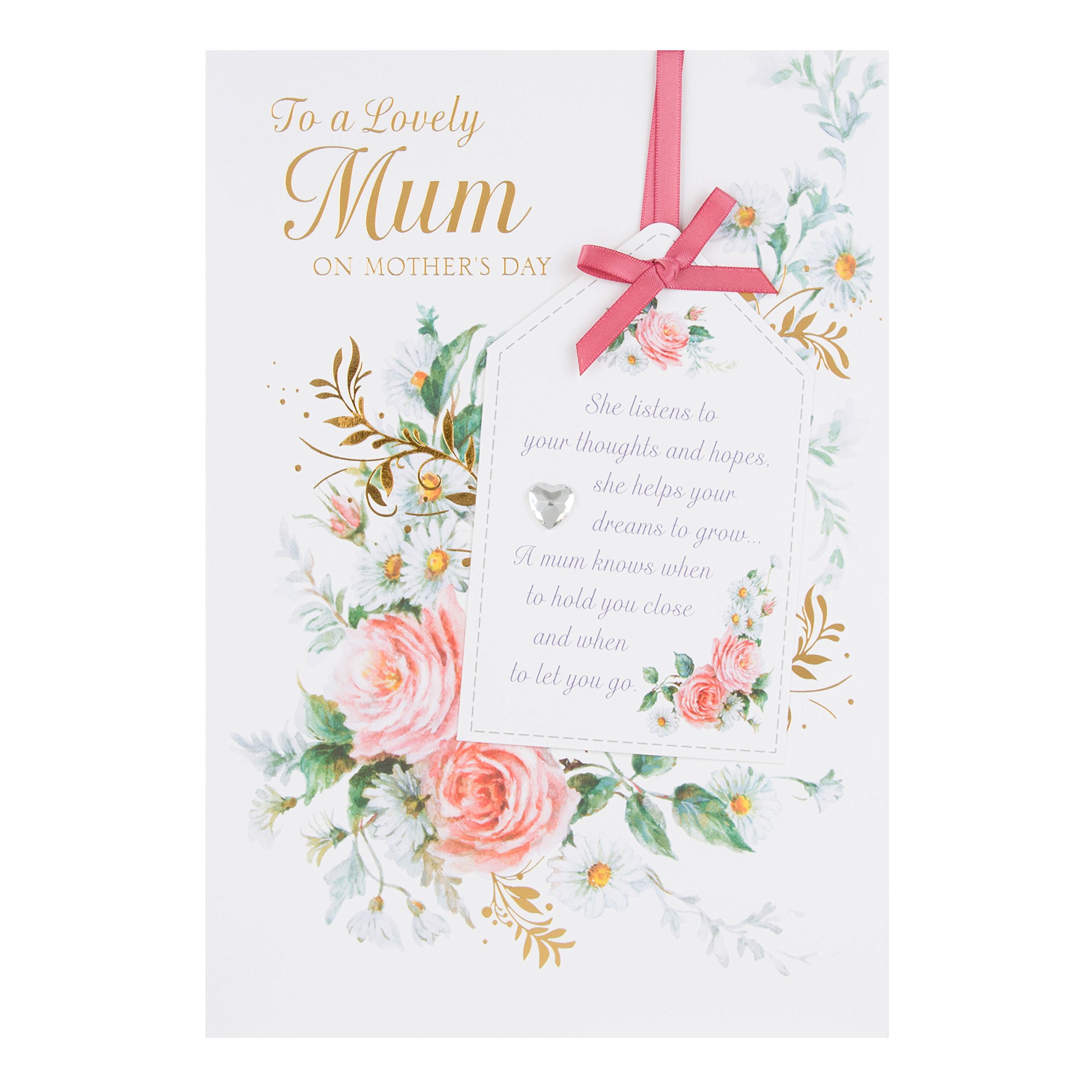 Hallmark Mum Mother's Day Card "Thank You" - Large