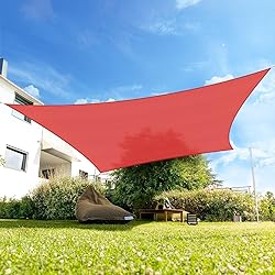 SunnyRoyal Sun Shade Sail 9'x12' Rectangle Shade