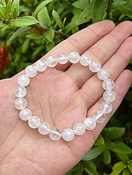 Clear Quartz Crystal Bead Bracelet 8mm, Wholesale