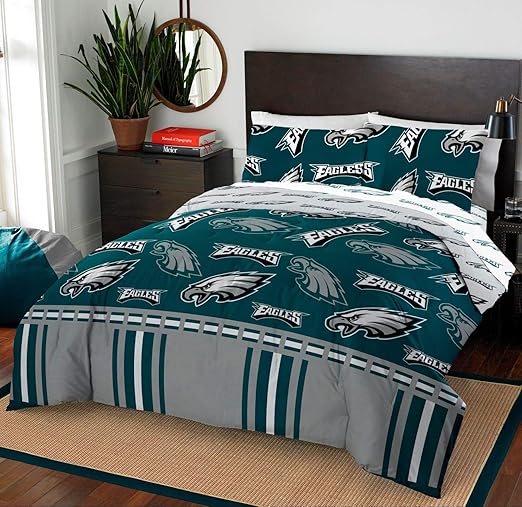 Amazon Com Philadelphia Eagles Full Comforter Sheet Set 5