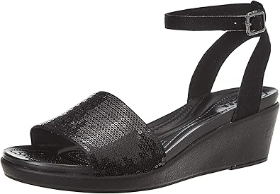 women's crocs leigh ann slingback wedges