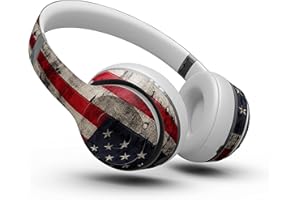 Design Skinz American Distressed Flag Panel Skin Decal Vinyl Full-Body Wrap Kit Compatible with The Beats by Dre Studio 3 Wireless