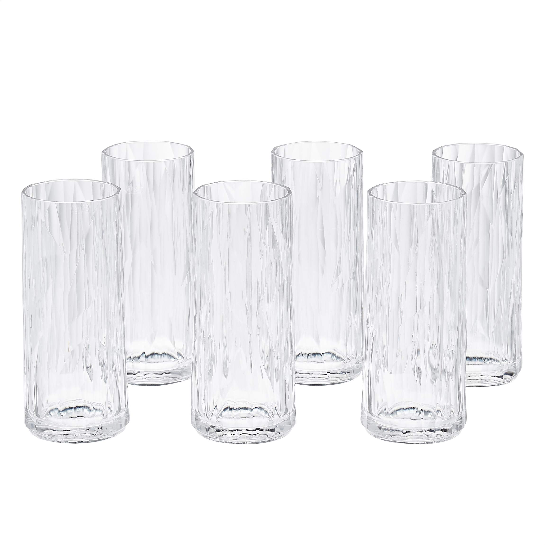 AmazonCommercial 250 ml Tumbler Superglass – Set of 6