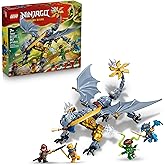 LEGO NINJAGO Ninja Dragon Riyu’s Battle Building Toy for Boys & Girls - Ninja Poseable Dragon Toy Playset for Kids, Ages 7+ -