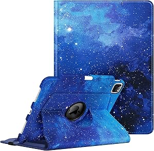 Fintie Rotating Case for iPad Pro 11-inch (3rd Generation) 2021 - 360 Degree Swiveling Stand Cover w/Pencil Holder, Auto Wake / Sleep, Also Fit iPad Pro 11