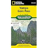 Yampa, Gore Pass Map (National Geographic Trails Illustrated Map, 119)