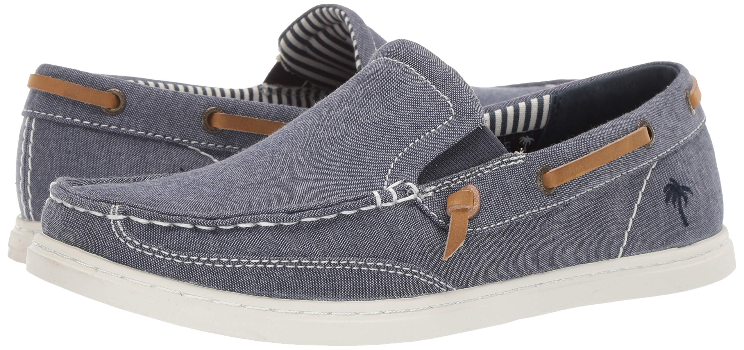 margaritaville men's dock slip on boat shoe