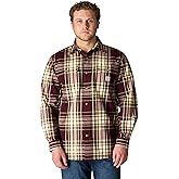 Carhartt Men’s Loose Fit Heavyweight Flannel Long-Sleeve Plaid Shirt