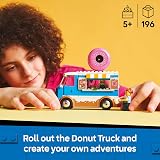 LEGO City Donut Truck Toy 60452 with 2 Minifigures Creative Building Set view 2