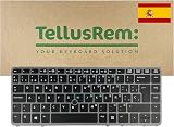 TellusRem Spanish Non-Backlit Keyboard for HP 840 G1 G2 850 G1 G2 view 1