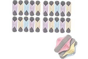 Reusable Leakproof Graphene Absorbent Pad,Washable Leakproof Personal Care Pads with Honeycomb Absorbent Layers,Leak-Proof In