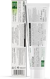 Aloe Dent Charcoal Toothpaste Fluoride Free 100 ml Pack of 2 view 7