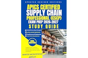 APICS Certified Supply Chain Professional (CSCP) Exam Prep 2026–2027 Study Guide: Updated review combining practice tests, re