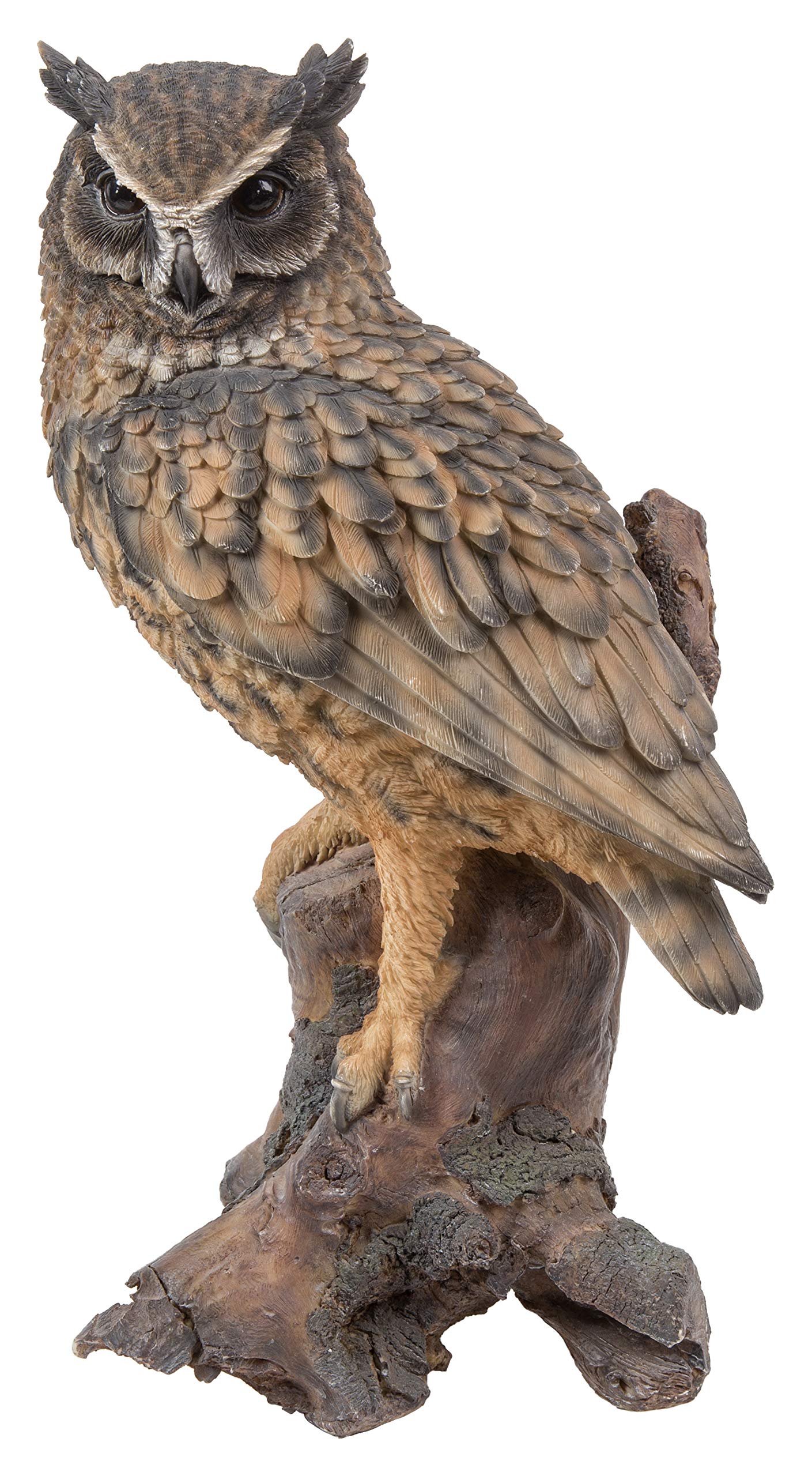 Real Life Large Long Eared Owl Garden Ornament (SizeB)