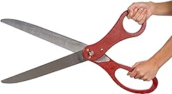 25" Ceremony Ribbon Cutting Scissors by Allures