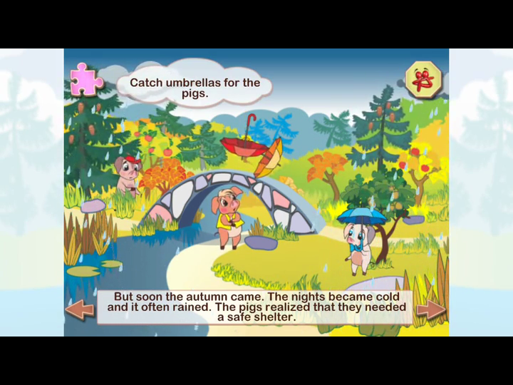 Three Little Pigs: Interactive Touch Book - App on the Amazon Appstore