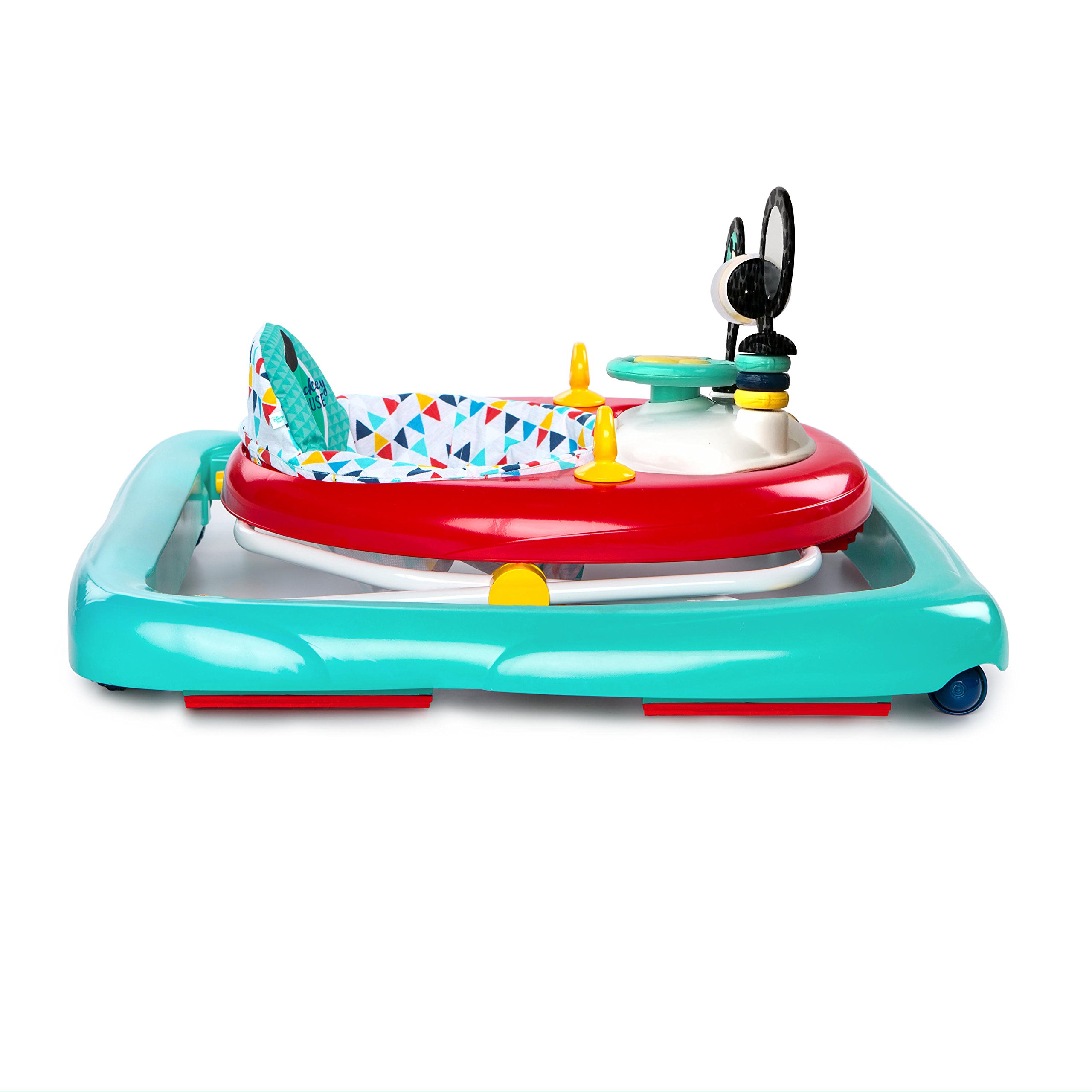 disney baby mickey mouse happy triangles walker