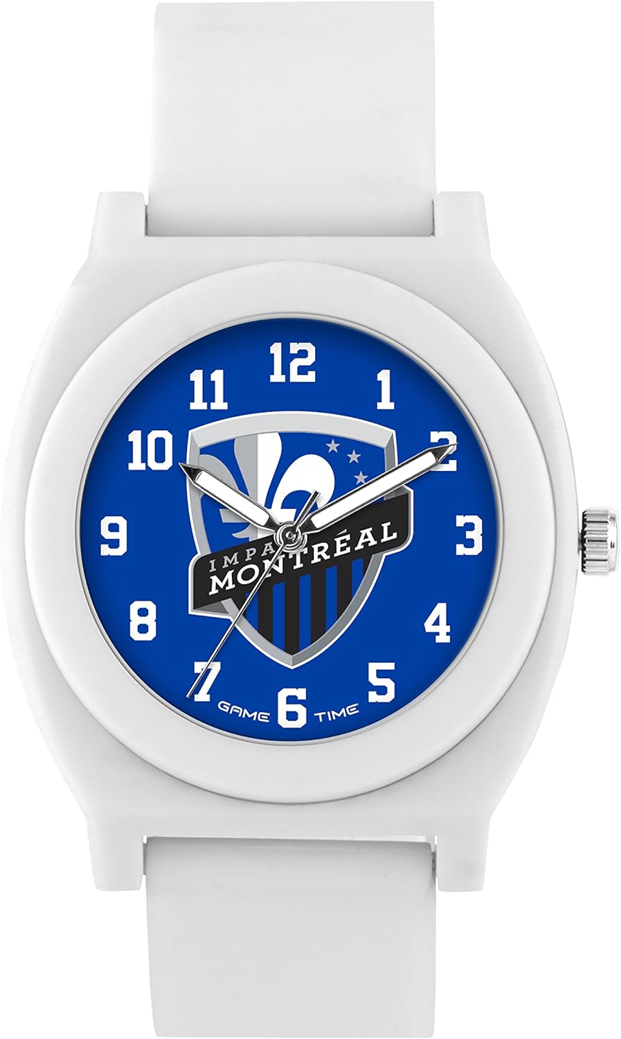 Game Time Men's Analog Quartz Watch with Rubber Strap MLSFNW Amazon