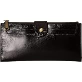 HOBO Women's Dunn Continental Wallet, Black, One Size