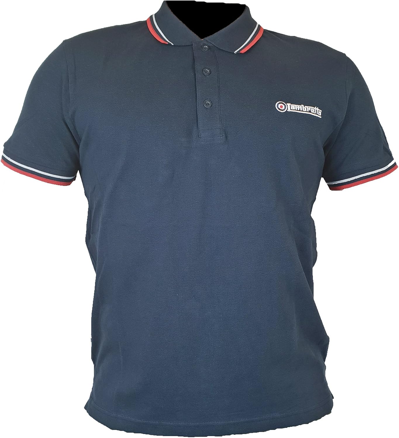 T-shirt Lambretta Rétro à Motif Target - Coupe Classique, 100% Coton, Neuf Avec étiquette