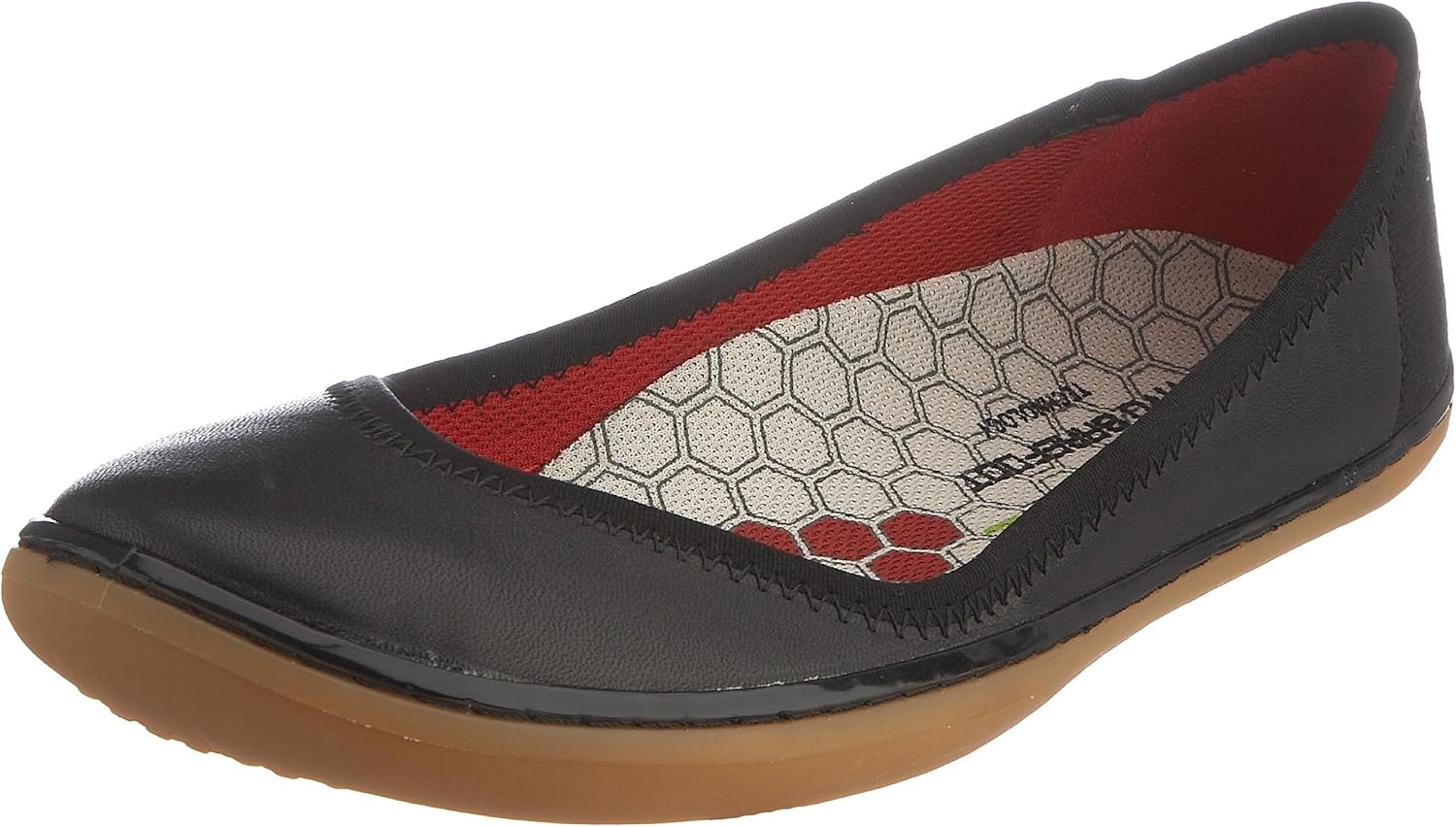 VIVOBAREFOOT Vivo Barefoot Women's Isis Ballet Flat Leather Black