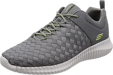 Skechers Elite Flex Belser Mens Fitness Trainers Char