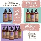 Little Soap Company Organic Lavender Hand Wash 250ml Natural Vegan Cruelty-Free view 6