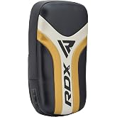 RDX MMA Thai Pad for Training,Maya Hide Leather Curved Kick Boxing Strike Shield, Boxing, Muay Thai, Karate, Martial Arts, Taekwondo, Punching, Foot, Knee and Elbow Target. Sold As Single Item