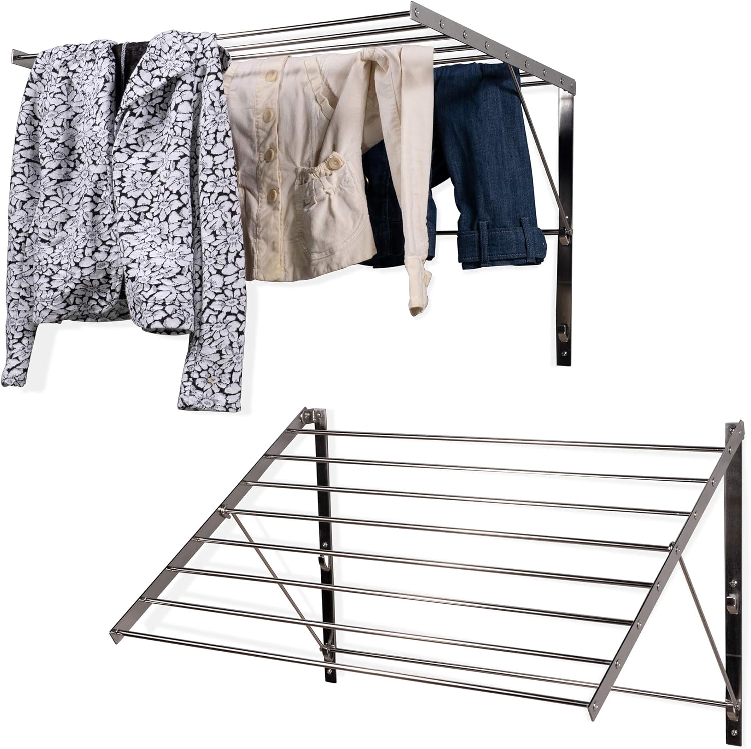 Wall Mounted Clothes Drying Rack Pottery Barn At Jill McCarthy Blog