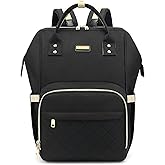 Diaper Bag Backpack, Diaper Bags for Baby Girls Boys, Baby Bags for Moms Dads, Nappy Changing Bag with Insulated Pockets,Multi-functional Waterproof Backpack with Stroller straps-Black