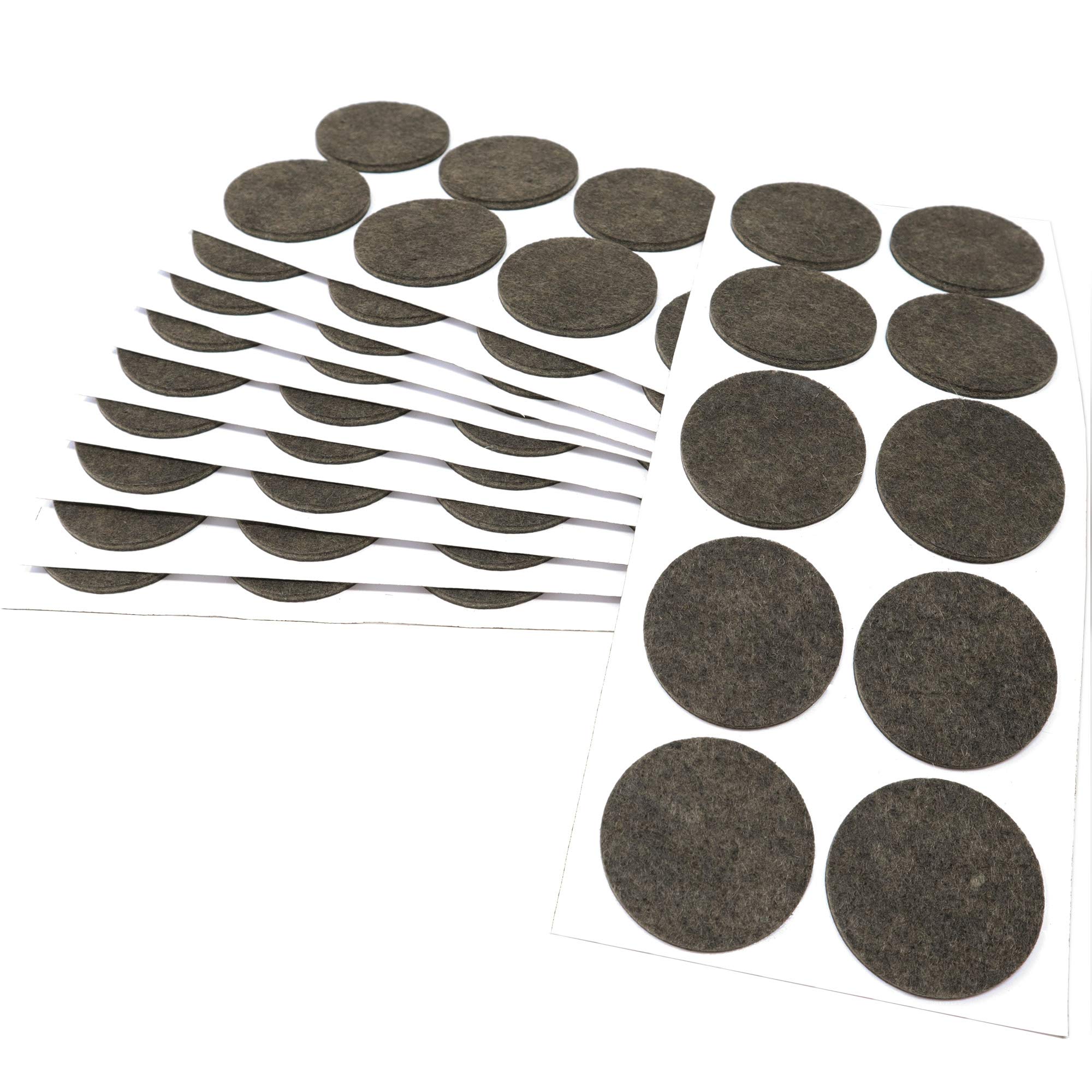 Adsamm FP-35-SA-BR-45-10-10 FP-35-SA-BR-45-10 Felt Pads Diameter 45 mm Brown