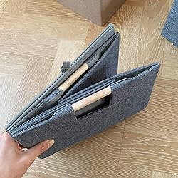 FUULOXE Storage Bin for Shelves Rectangle Closet