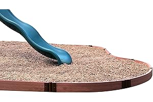 Frame It All 300001752 Curved Playground Border, Classic Sienna