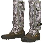 QOGIR Snake Gaiters for Hunting: Durable Snake Guards, Snake Gaiter Leggings for Men &amp; Women, Snake Bite Protection for Lower Legs, Snake Proof Gaiters with Adjustable Size