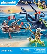 Playmobil 71419 Pirates Pirate vs Deeper Battle Giant Octopus view 4