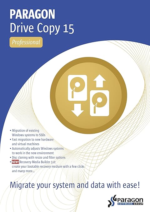 Инструкция Paragon Drive Copy