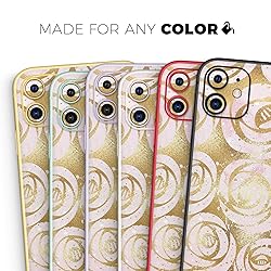 Design Skinz Karamfila Watercolor & Gold V1