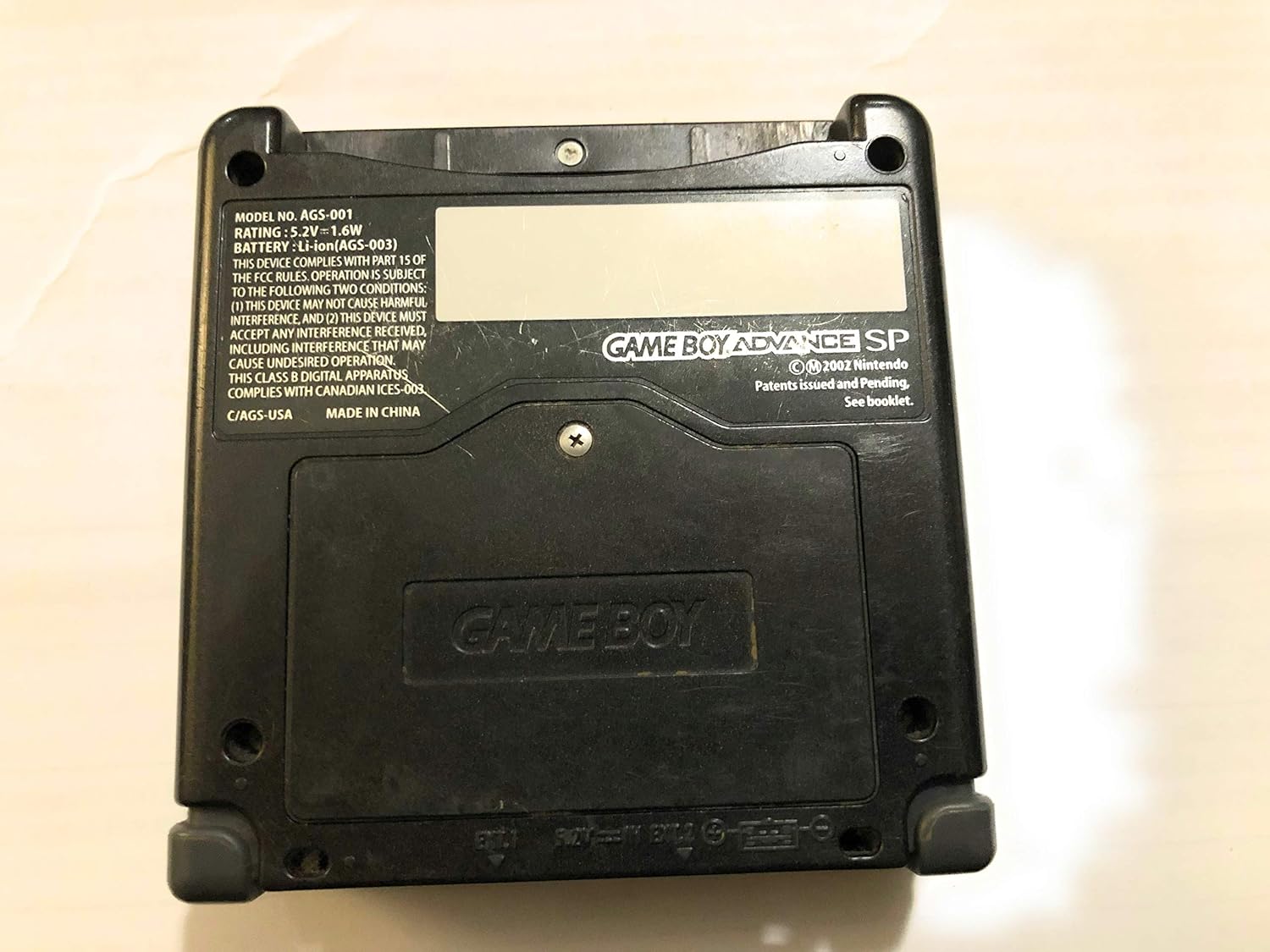 Nintendo Game Boy Advance SP - Onyx (Renewed): Computers & Accessories