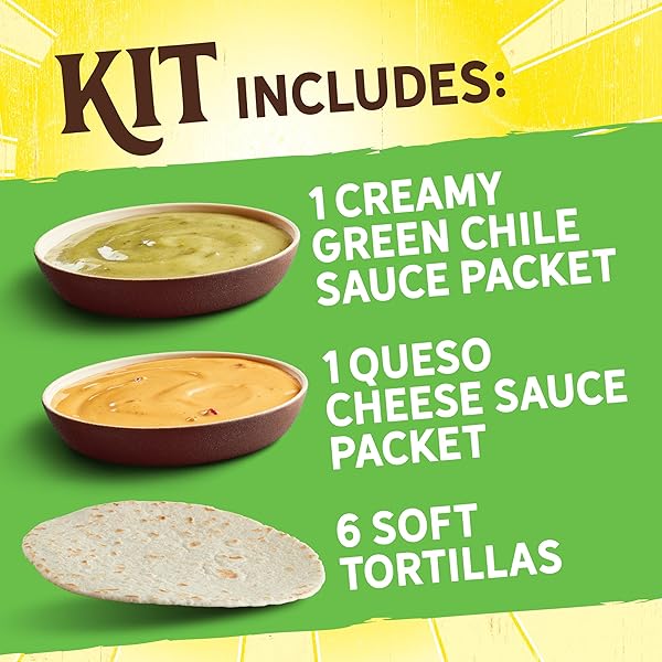 OLD EL PASO BREAKFAST TACO KIT WITH SAUCES AND SOFT TORTILLAS, MAKES 6 TACOS, 11.9 OZ
