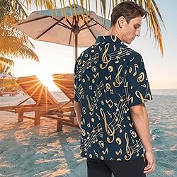 visesunny Mens Casual Button Down Short Sleeve