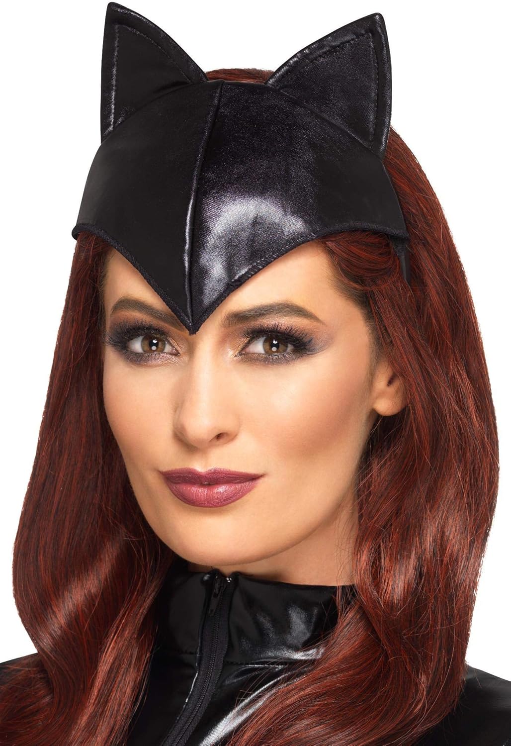 Smiffys Fever Cat Headband Black, Fever Fancy Dress, Cat Dress Up Hats
