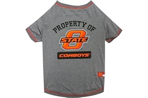 PETS FIRST NCAA T-Shirt Football & Basketball Dogs & Cats Shirt - Durable Sports PET TEE - 5 in 50+ School Teams - Collegiate Dog Shirt