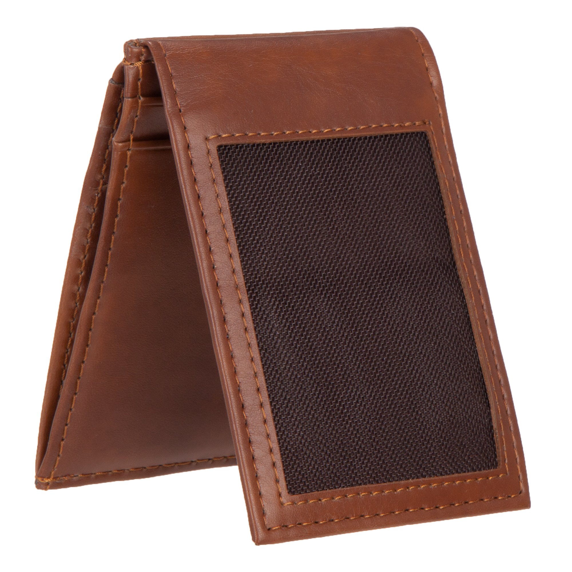 1RedPlace Mens RFID Wide Magnetic Front Pocket Wallet (Tan) …