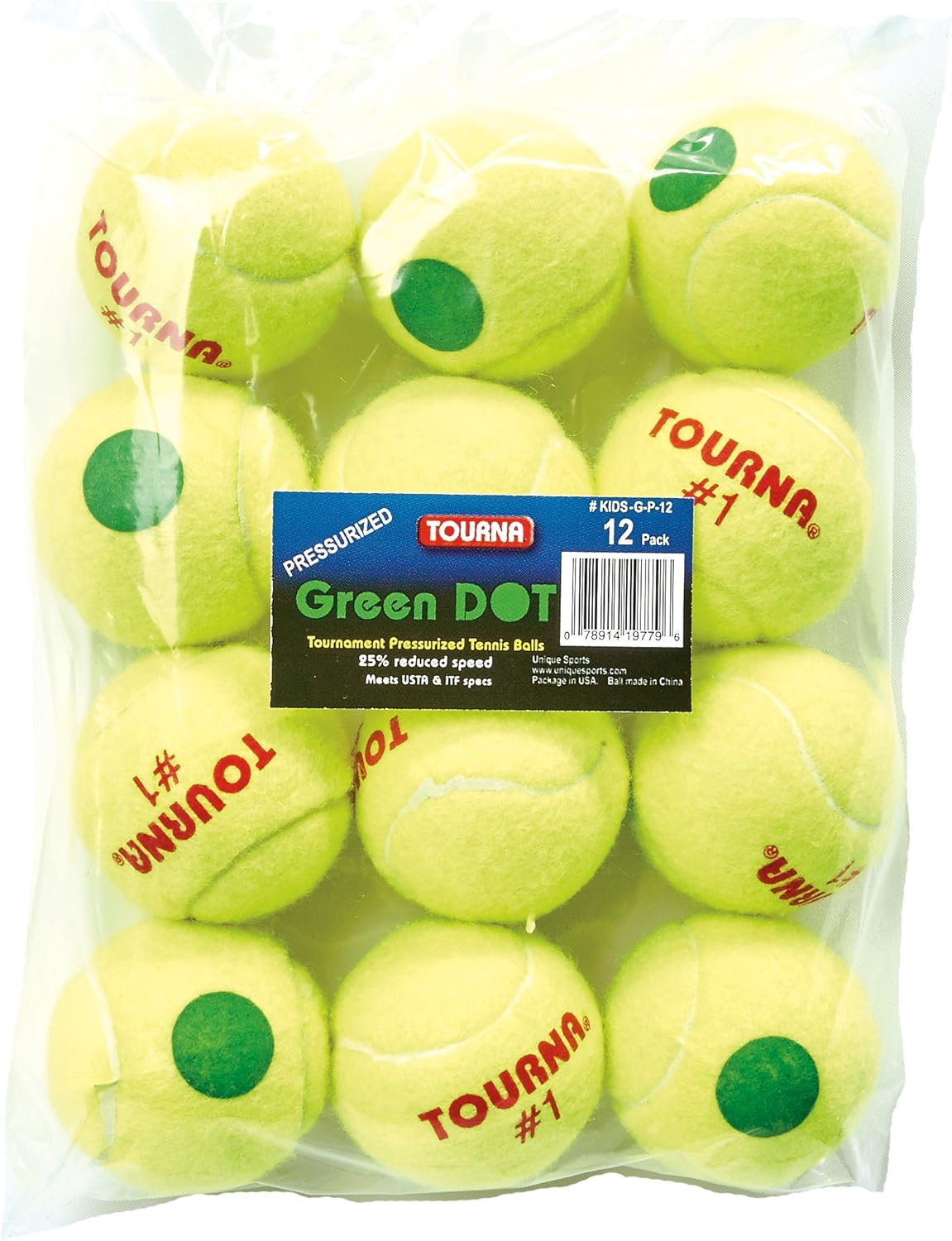 Odear Kids Tennis Ball Low Compression Soft Training Stage Ball Tennis