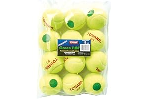 TOURNA Green Dot Low Compression Tennis Balls